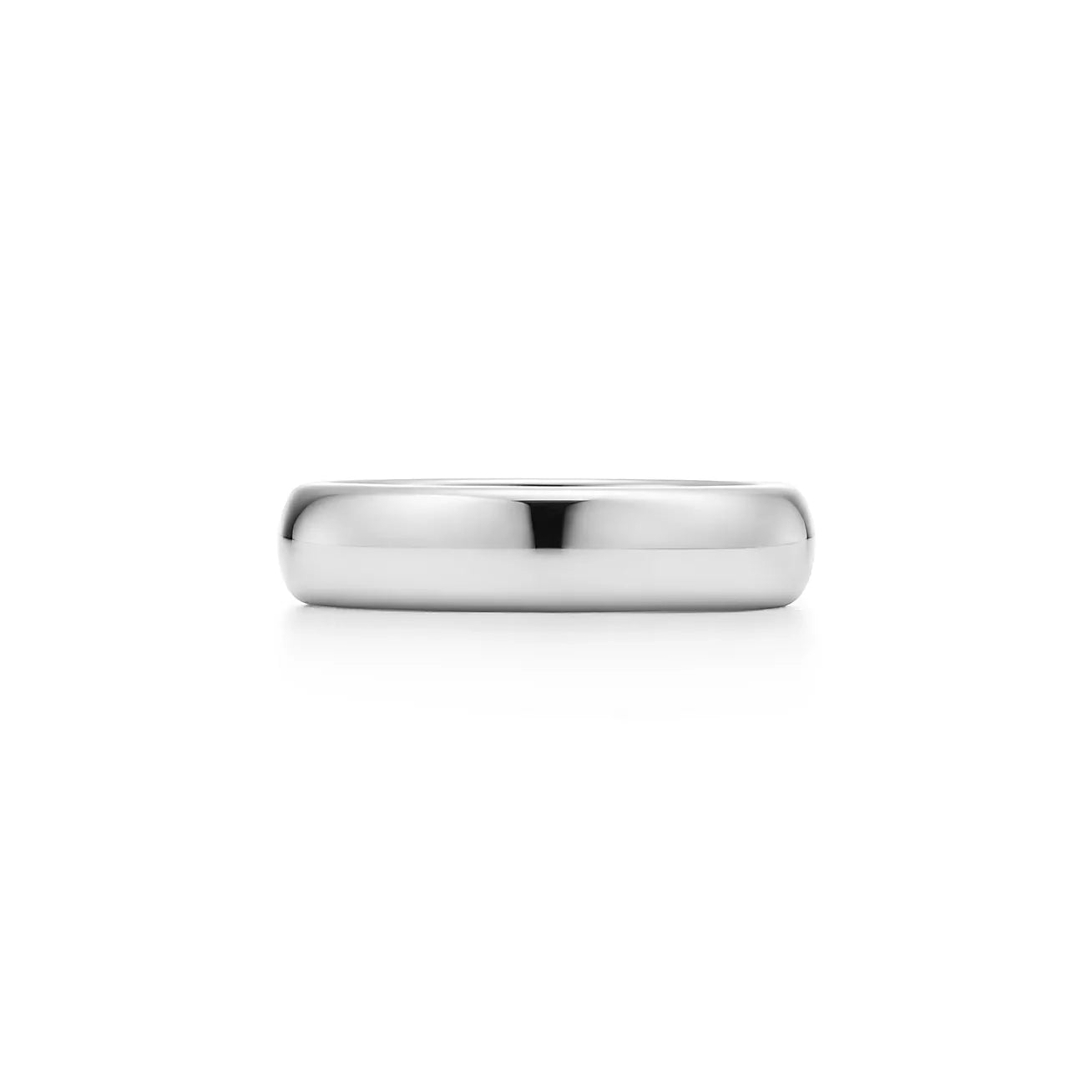 Wedding Band Ring, in Platinum 4.5mm wide