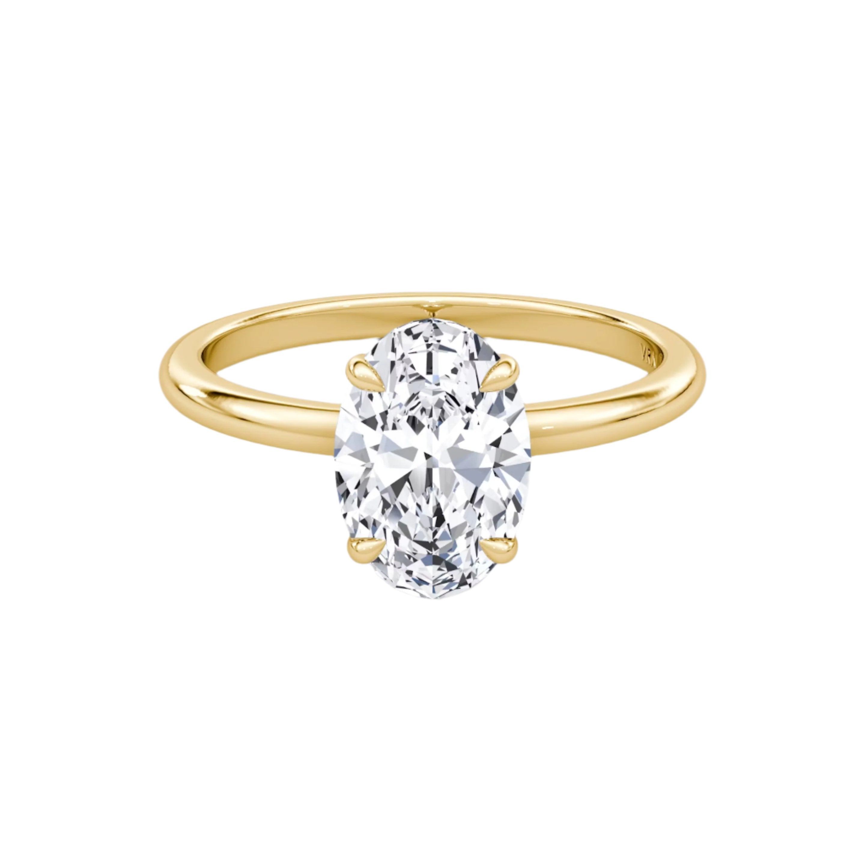 Oval-cut Diamond Engagement Ring